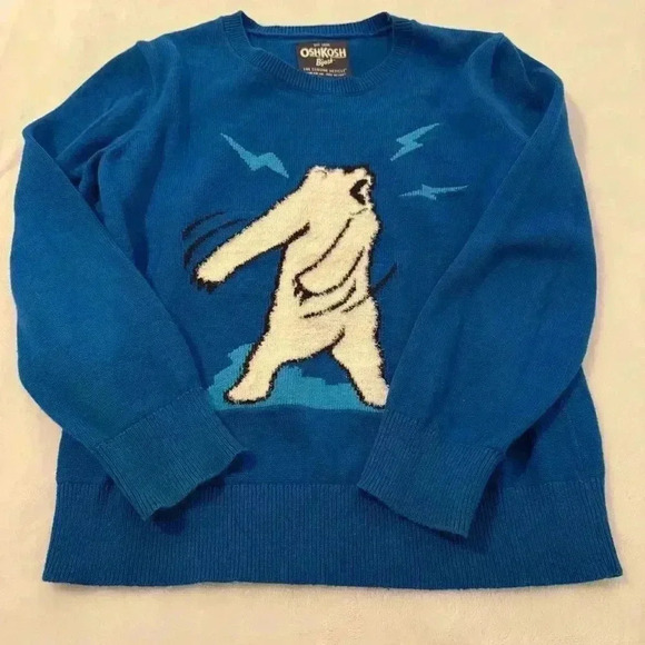 OshKosh B'gosh Other - OshKosh B’gosh Polar Bear Sweater Size 8 Youth